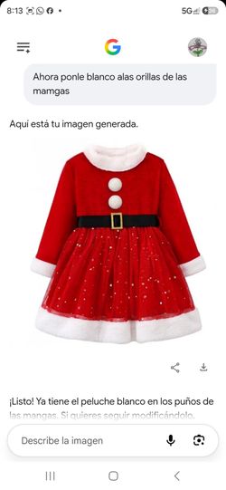 Girl Christmas Clothes Toddler Girls Santa Claus Costume