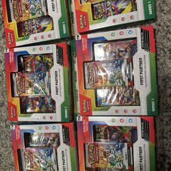 🔥 Pokémon First Partner Pack Collection (Series 1) – 6 Available 🔥