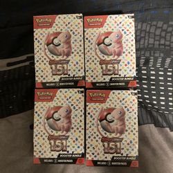 pokemon 151 booster bundles