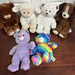 BAB Build A Bear Plush Toy Doll just $5 each or $20 for All
