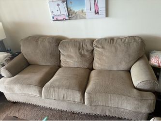Couch and love seat