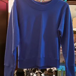 Hanes Jr. Large Blue Sweatshirt 