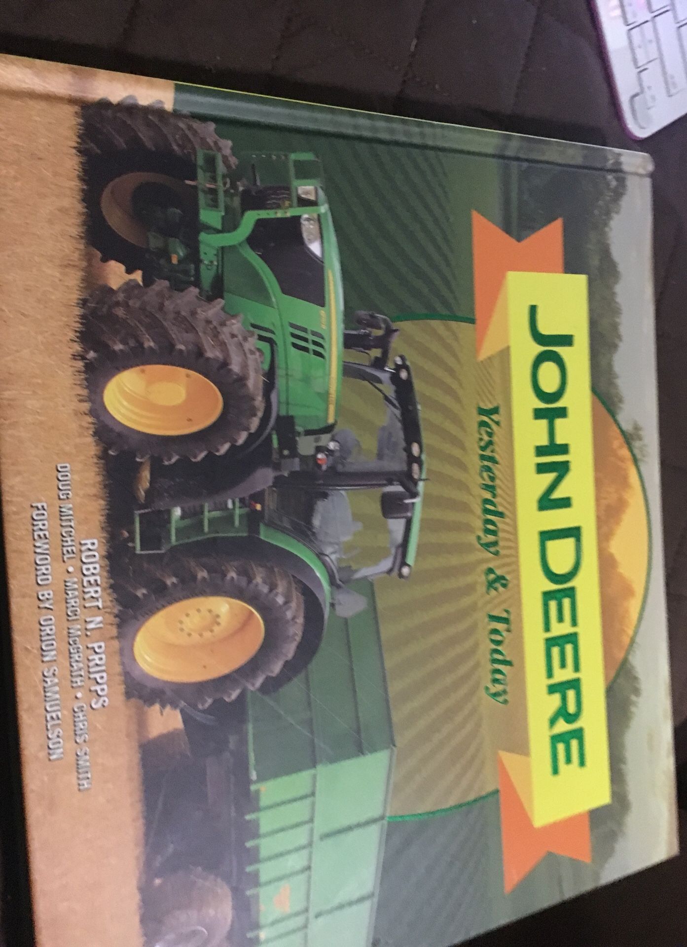 Hard cover book 191 pages great condition John Deere
