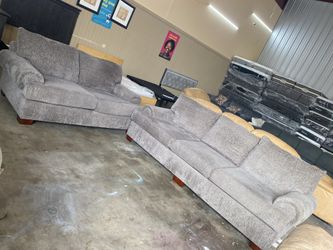 Fabric sofas set 2 pieces 🫧