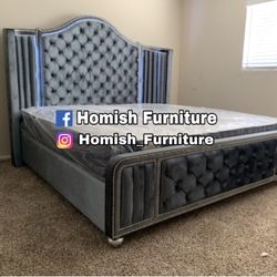 $899 Brand New King Bed Frame With Mattress (read description)