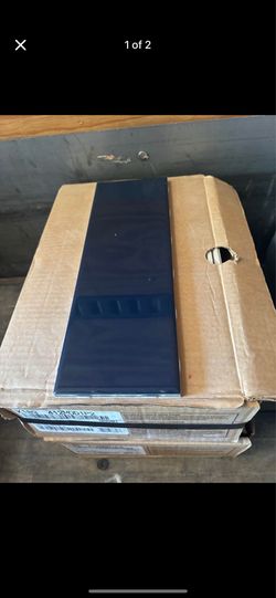 Navy blue ceramic tile