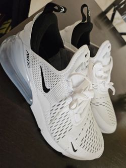 Men Airmax 270 White Size 8.5