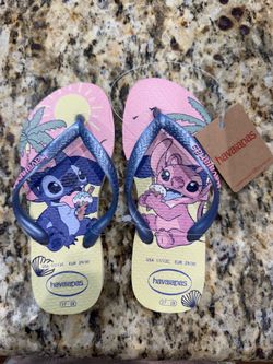 *Rare* Kids Stitch and Angel Havaianas