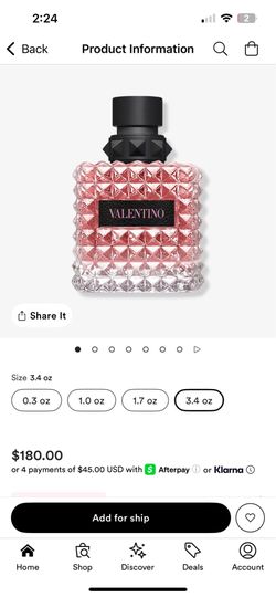 Valentino Donna Perfumes