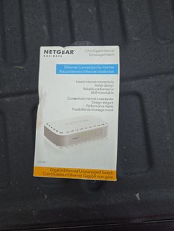 Net gear gigabit ethernet unmanaged switch