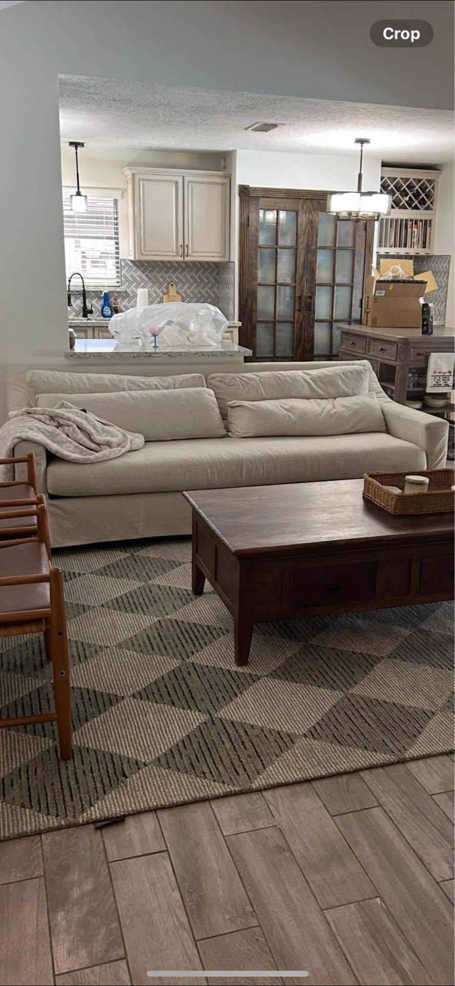Pottery Barn York Slope Arm Sofa