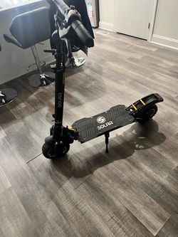 Solar Electric Scooter