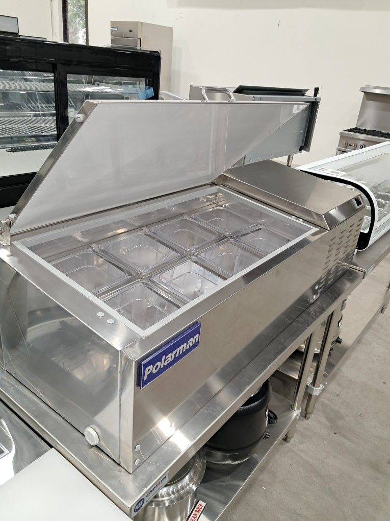 40" Pans Refrigerator NSF New Warranty