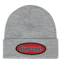 Supreme Oval Patch Beanie 
