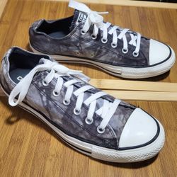 Converse All Stars Camo Gray Mens Size 8 
