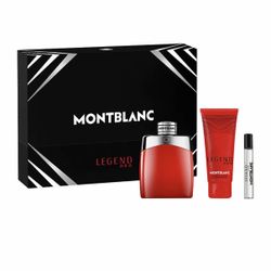 NEW MontBlanc Legend Red Mont Blanc Cologne Gift Set for Men’s 3.3 Oz EDP Eau De Parfum 