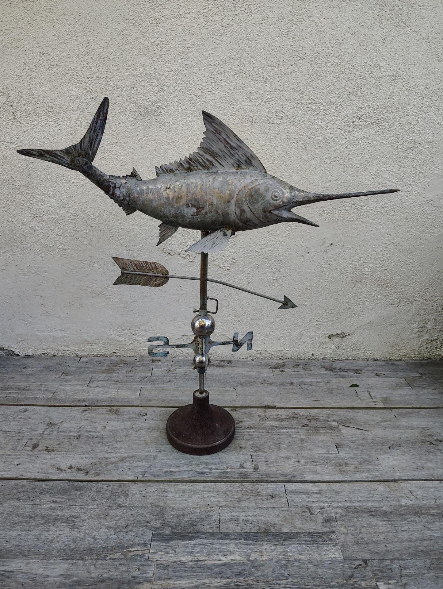 Vintage Swordfish Weathervane