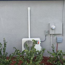 Installation of mini-split air conditioning