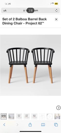 Target Project 62 Barrel Back Dining Chairs