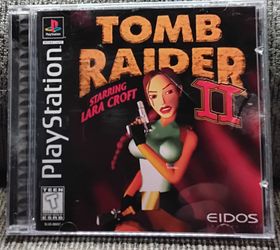 Playstation 1 Tomb Raider 2: starring Lara Croft complete game