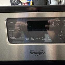 Whirpool electric convection oven