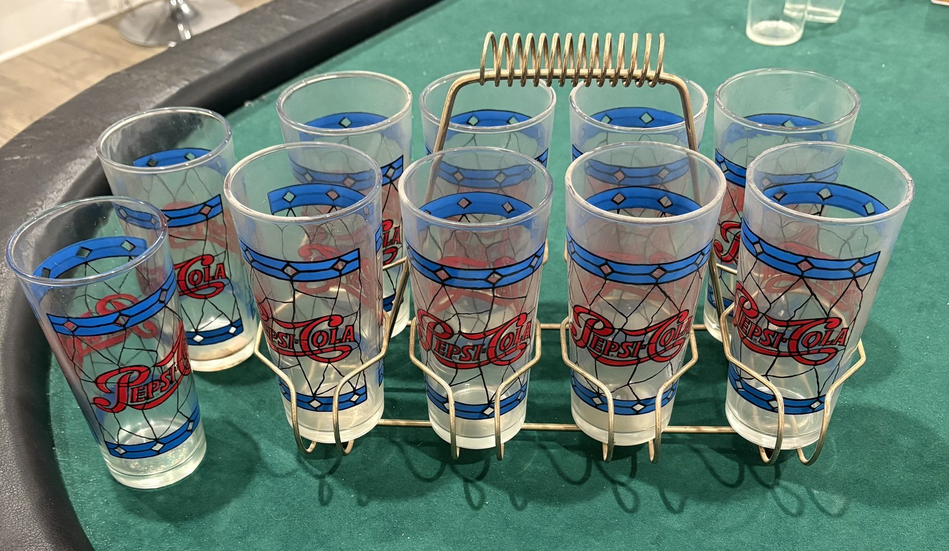 Vintage 1970’s Pepsi Cola “Tiffany Style”