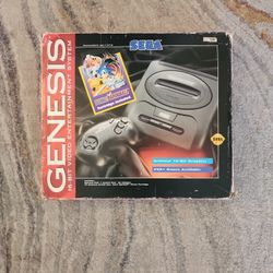 Sega Genesis Mint Condition In Box