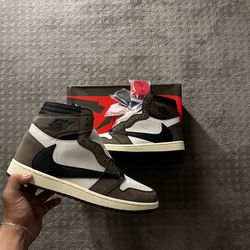 JORDAN 1 HIGH OG TS SP, DARK MOCHA