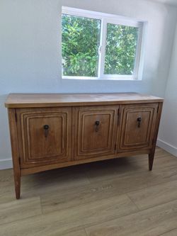 Credenza side table
