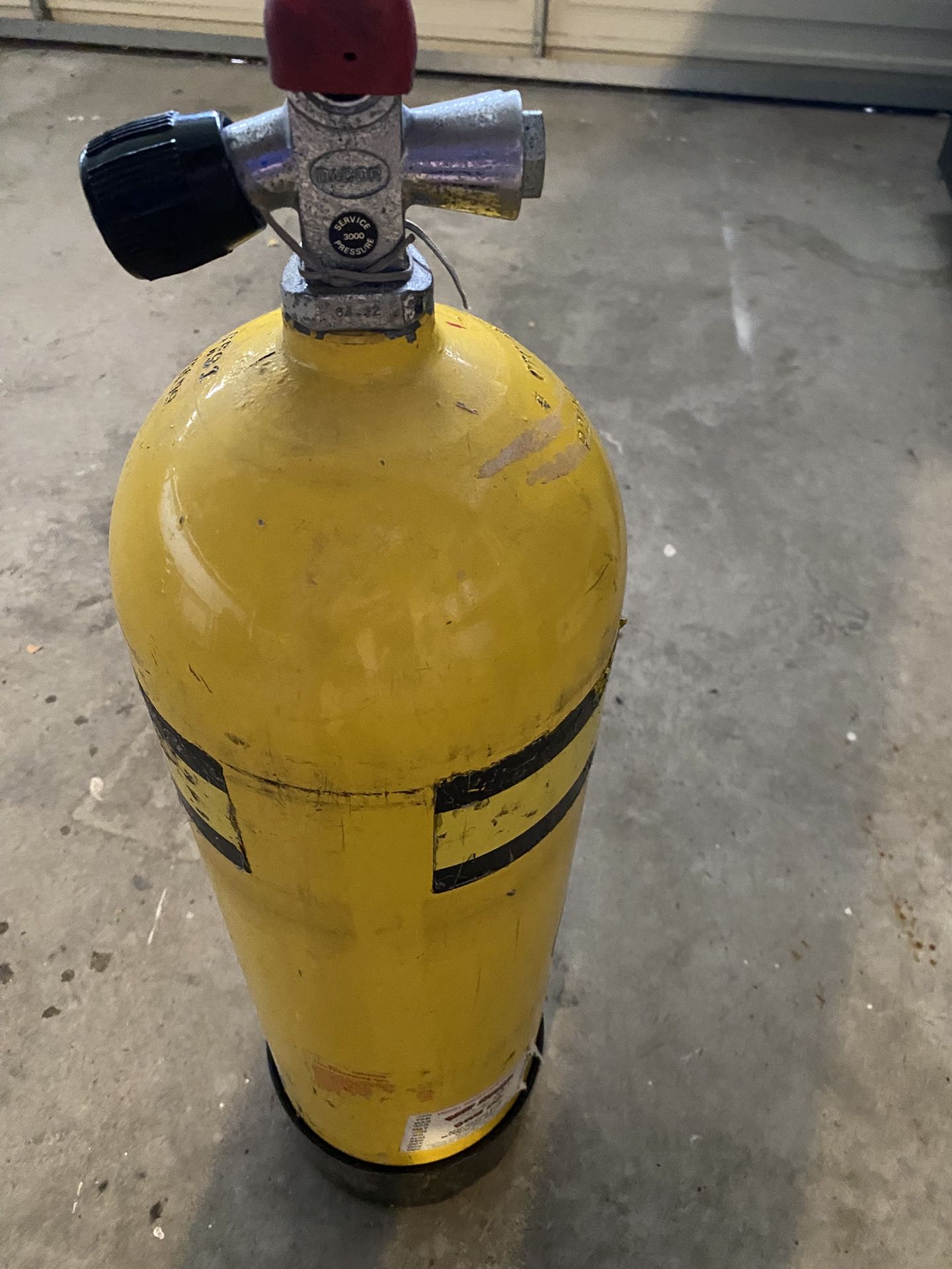 Scuba Tank Aluminum 80