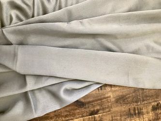 Muted Green Set Of 6 Curtains