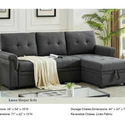 Sectional Sofa Bed 