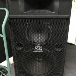 Ross systems concert speakers 4ohm