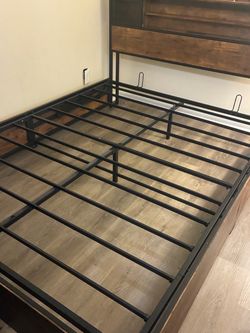 Queen Size Bed Frame (Need Gone ASAP)