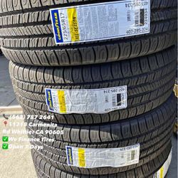 225/65R17 Goodyear Assurance All Season Set of Tires Installed and Balanced Set de Llantas Nuevas Instaladas y Balanceadas