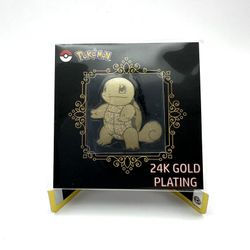 Squirtle 24k Gold Plated Sticker!