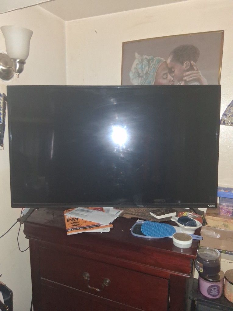 47 In Vizio Flatsreen With Remote