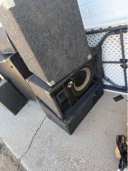 Passive  speakers and subwoofer