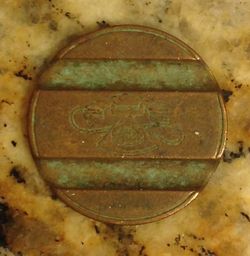 Italian Antique “Gettoni Telefonico” Pay-Phone Coin...