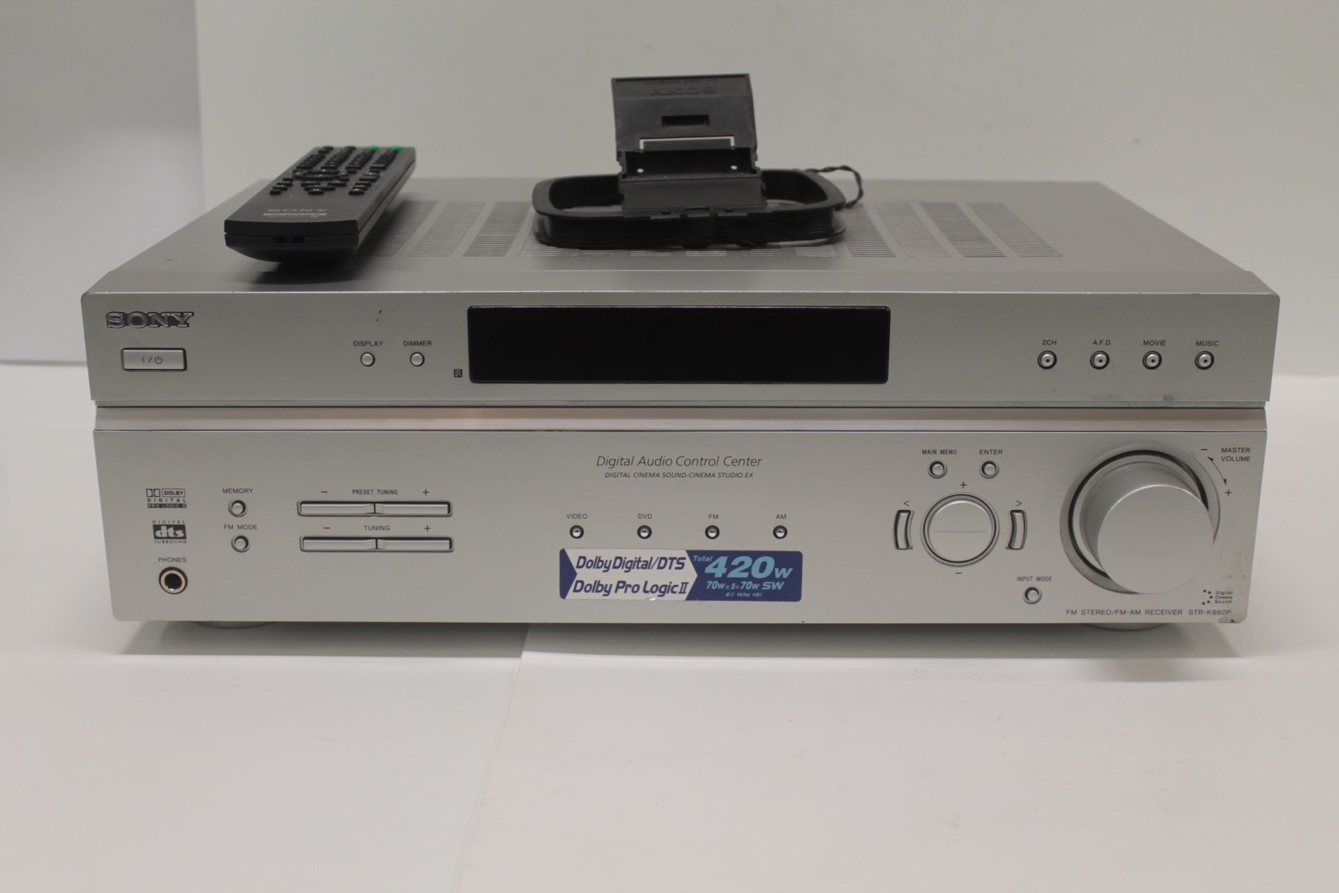 Details about  Sony STR-K660P AM/FM Stereo 350-Watt 5.1-Channel Home Theater Receiver