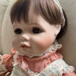 Porcelain baby doll collectible