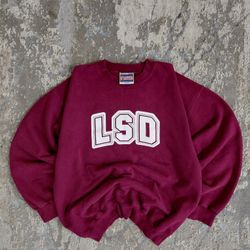 Vintage Y2K Hanes LSD Crewneck