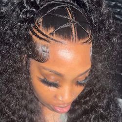 30in Water Wave Hd 13*4 Full Frontal Wig