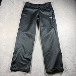 Nike Tech Pack Women’s S Black Therma-FIT Wide-Leg Pants Baggy Y2K #7A