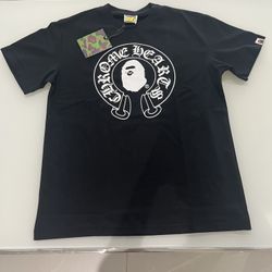 Bape X Chrome Black T-Shirt
