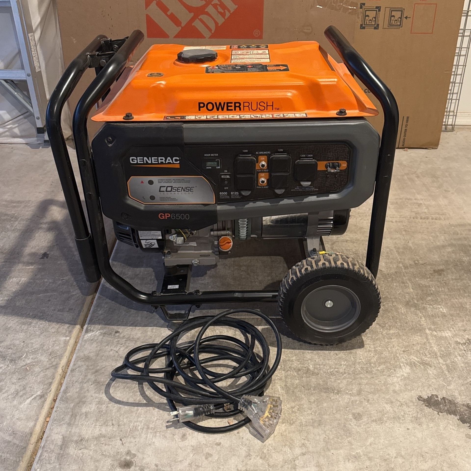 Generac Dual Fuel 6500 Generator