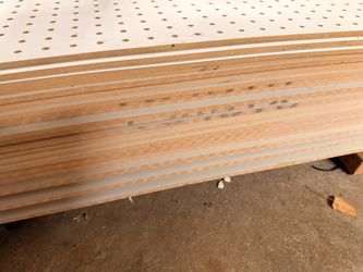 Hardboard Pegboard - 1/4 In White