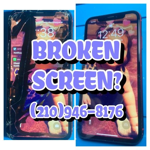 Iphone Cracked Screen