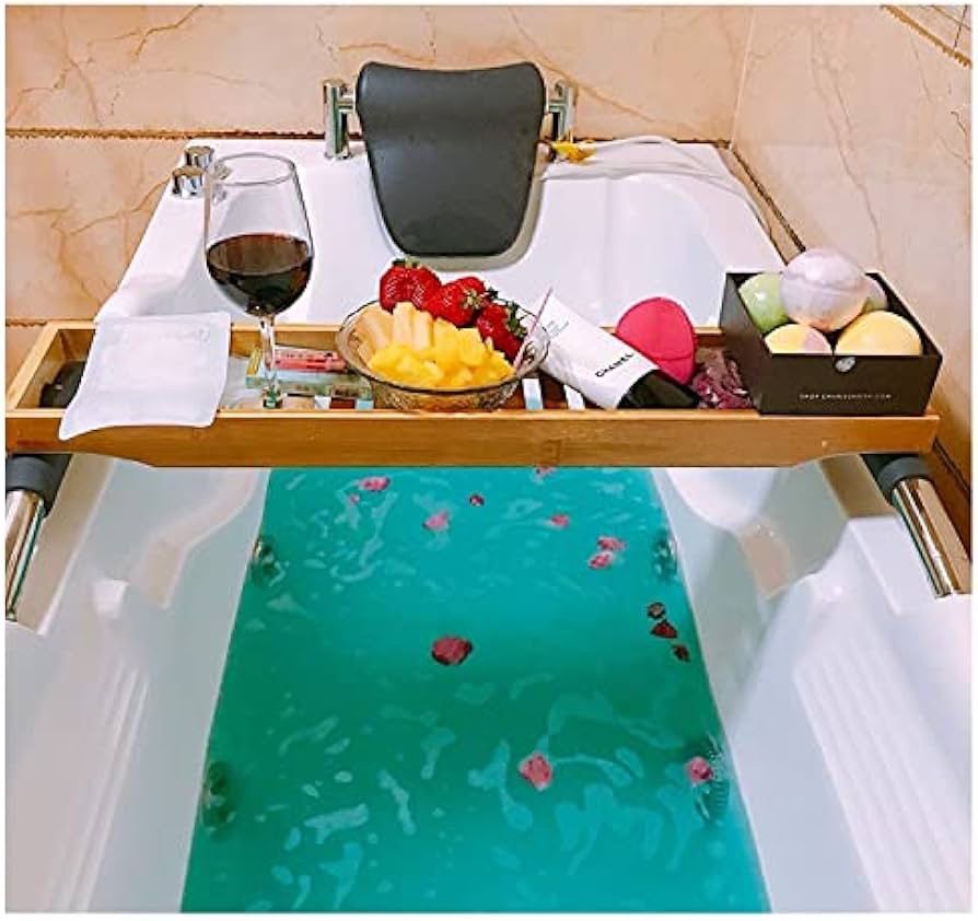 Extendable Bathtub Tray Bath Tray