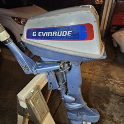 Evinrude 6HP Outboard Motor.